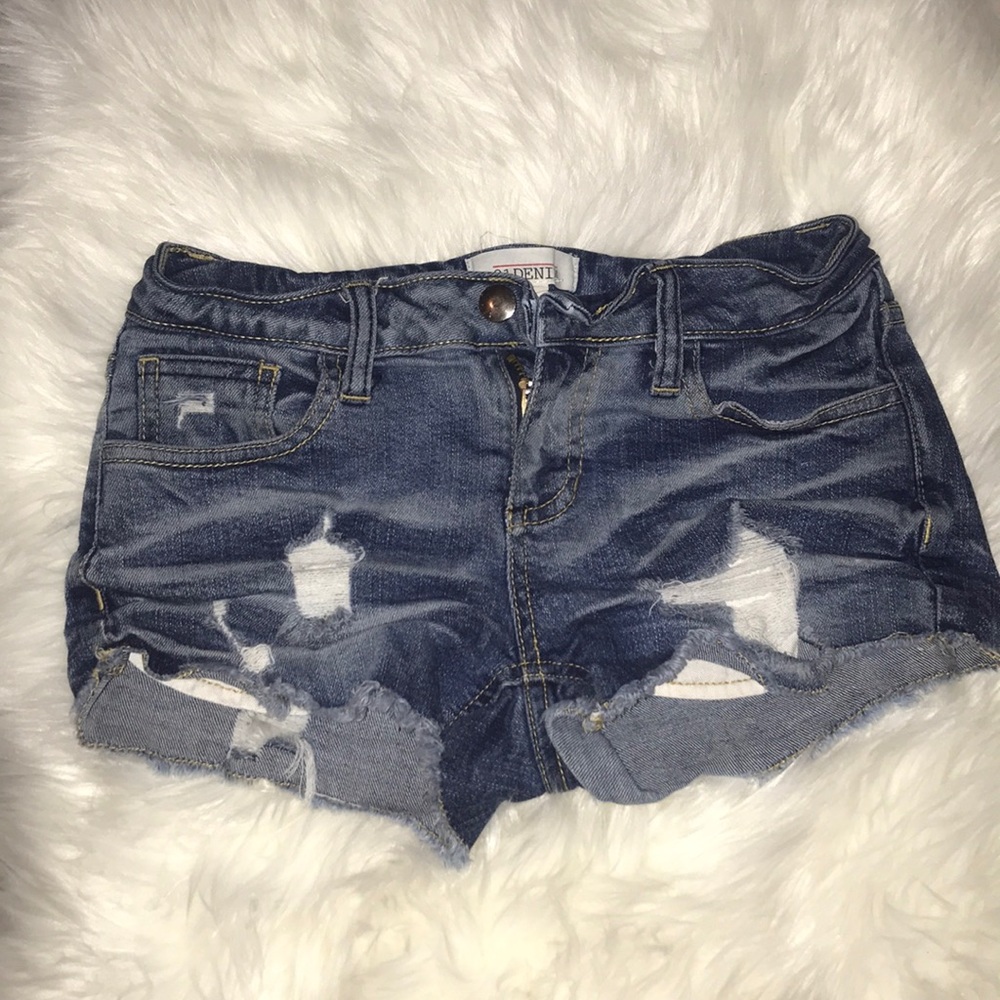2.1 denim shorts